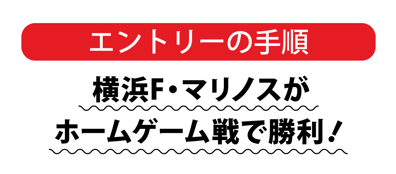 エントリーの手順