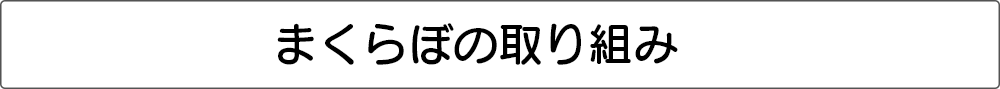 まくらぼの取り組み