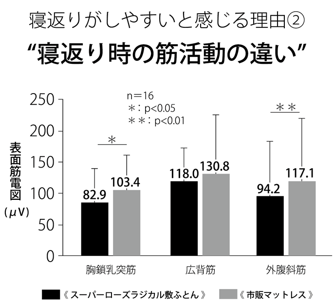 寝具実験の報告   オーダーメイド枕の店まくらぼ